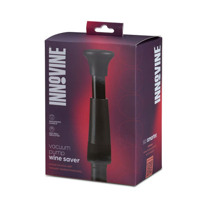 Innovine Vakuumpump Vin Grafit - Vinsparare med 2 Korkar