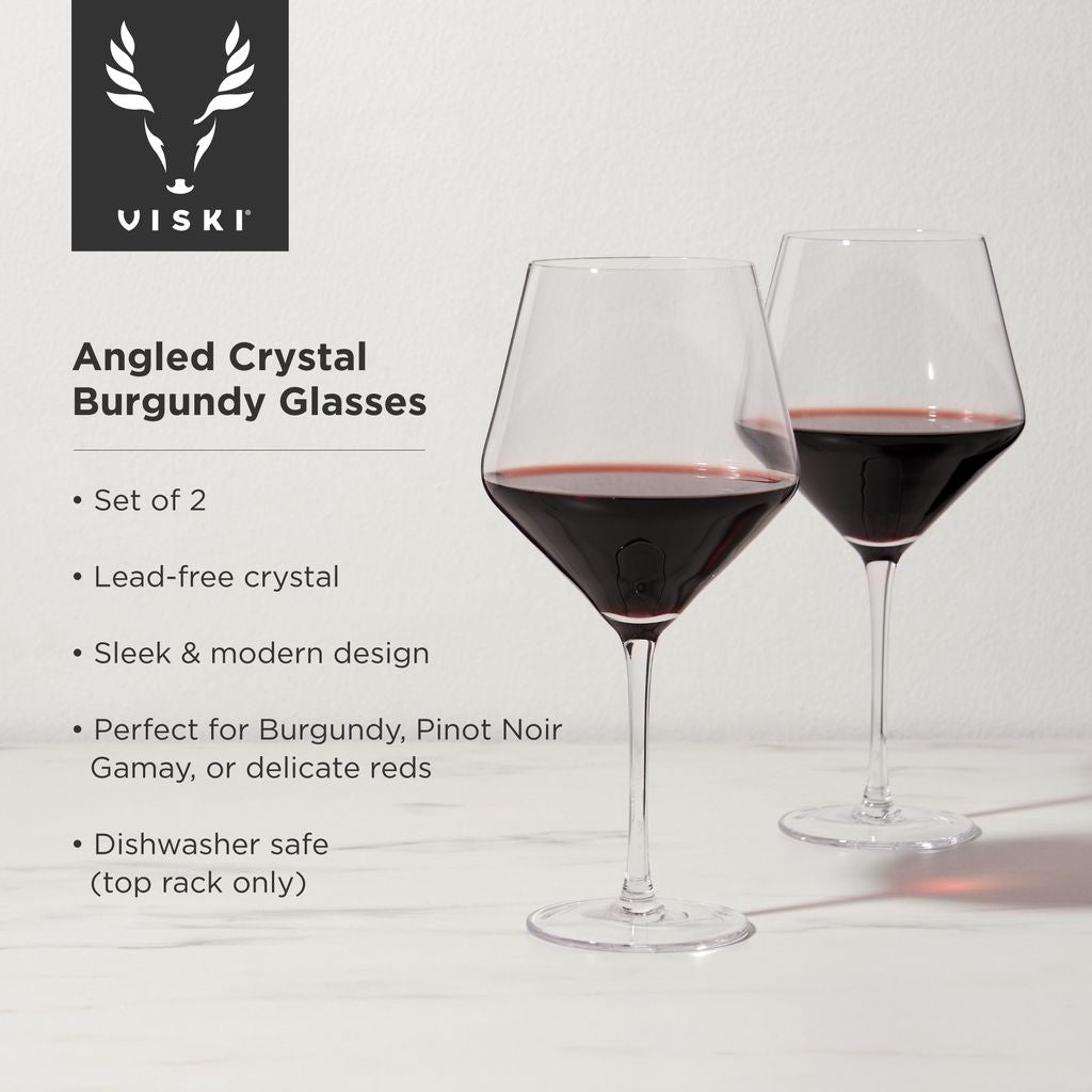 Viski Burgundyglas Raye 62 cl - Kristallglas Rödvin 2-pack