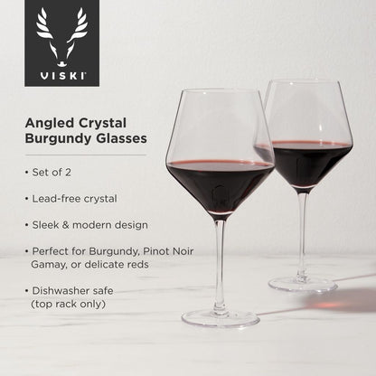 Viski Burgundyglas Raye 62 cl - Kristallglas Rödvin 2-pack