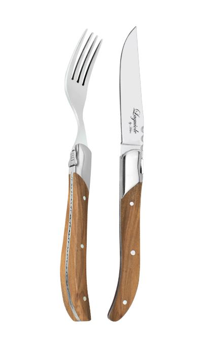 Laguiole By Hâws Steak Dinner Set 12 Pcs Olive