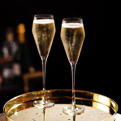 Viski Proseccoglas Kristall 2-pack - Champagneglas Blyfritt 24 cl