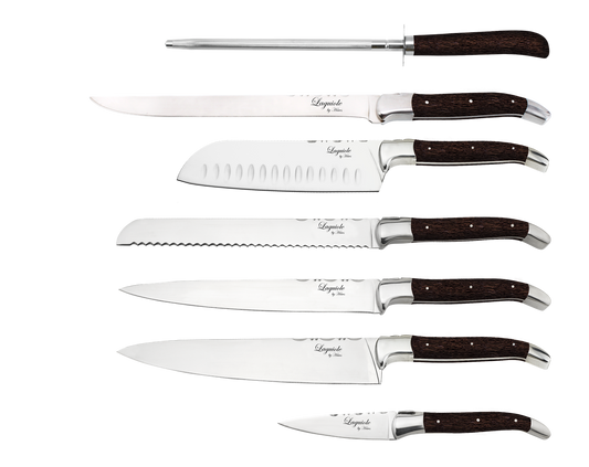Laguiole By Hâws Chef Set 7 Pcs Wengé