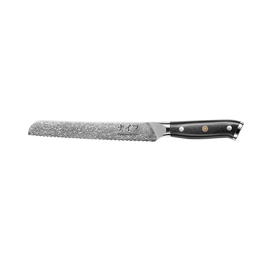 Damascus By Hâws Bread Knife 33 Cm