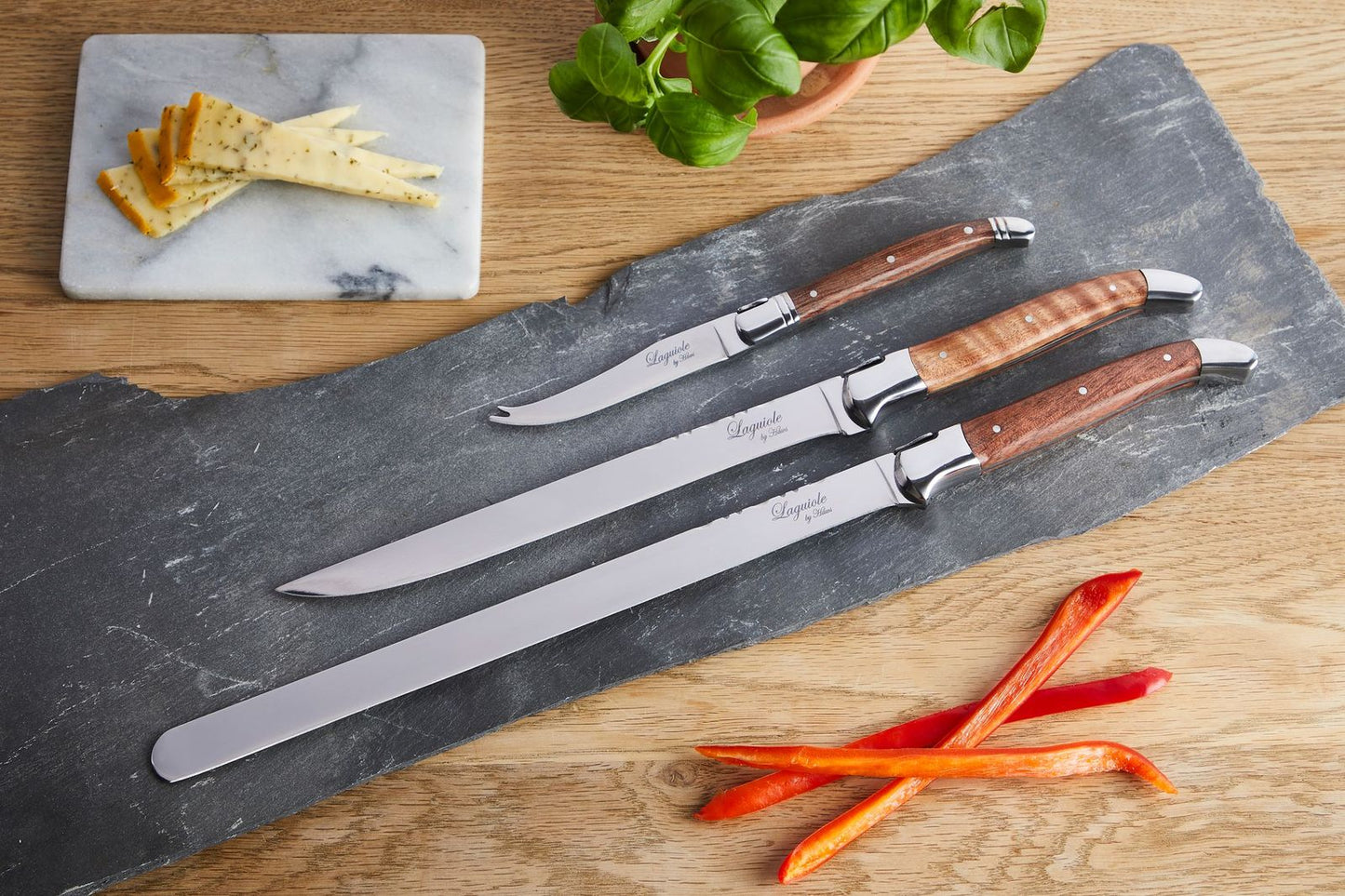 Laguiole By Hâws Filet/Fish/Cheese Knife Rosewood