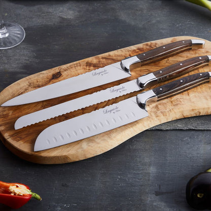 Laguiole By Hâws Chef Knife Set 3 Pcs Wengé