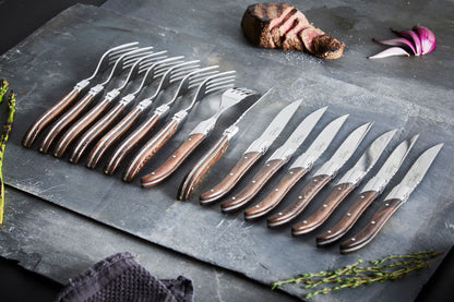 Laguiole By Hâws Steak Dinner Set 16 Pcs Wengé