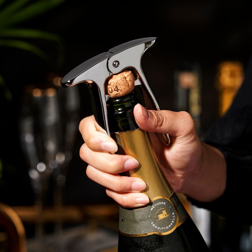 Viski Champagneöppnare Harrison Silver - Champagne Puller