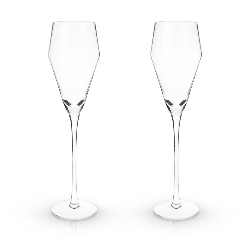 Viski Proseccoglas Kristall 2-pack - Champagneglas Blyfritt 24 cl