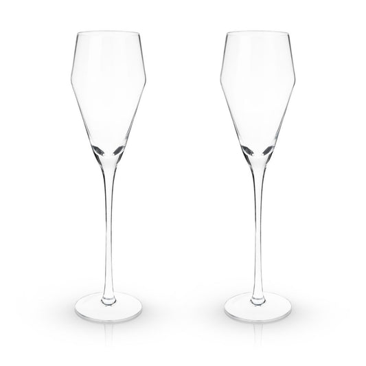 Viski Proseccoglas Kristall 2-pack - Champagneglas Blyfritt 24 cl