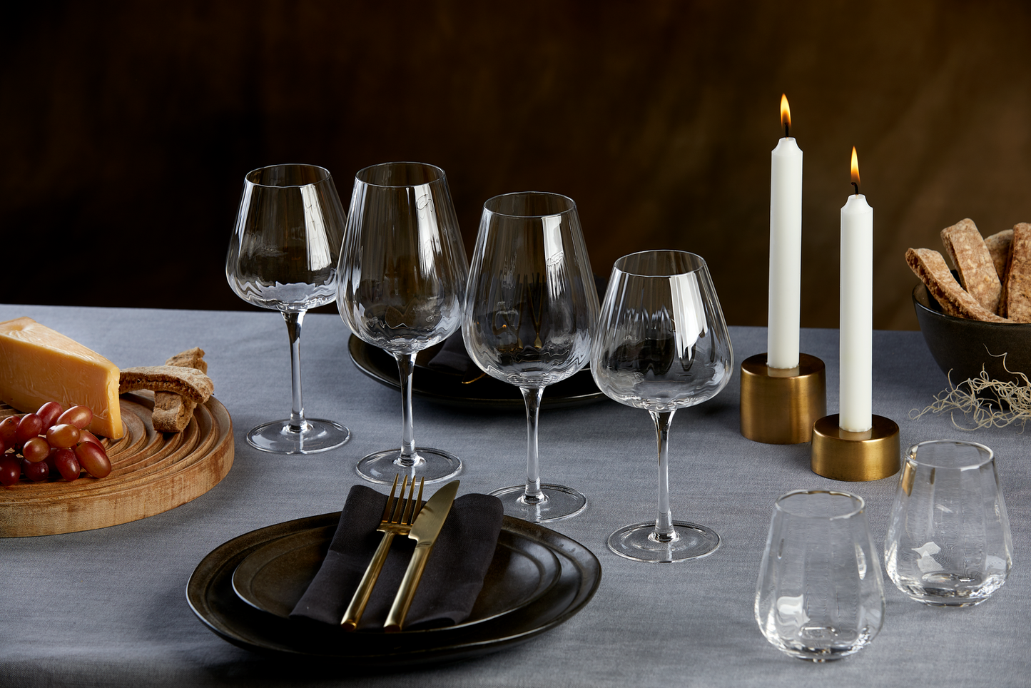Laguiole by Hâws Wine Glass 600ml Waves 6 pcs.