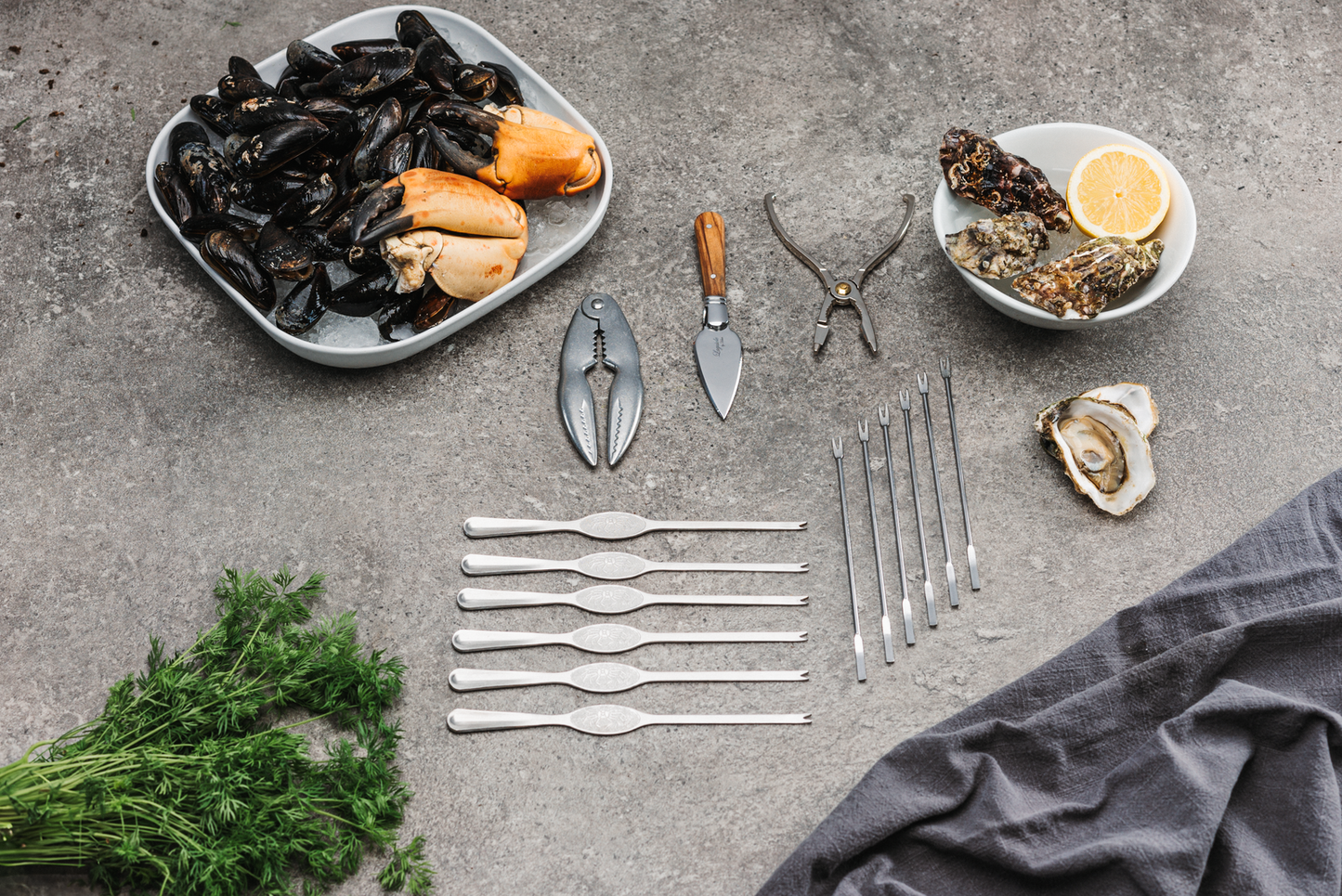 Laguiole by Hâws Seafood Set 15 pcs