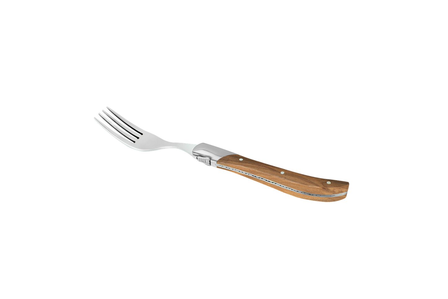 Laguiole By Hâws Steak Fork Set 6 Pcs Olive