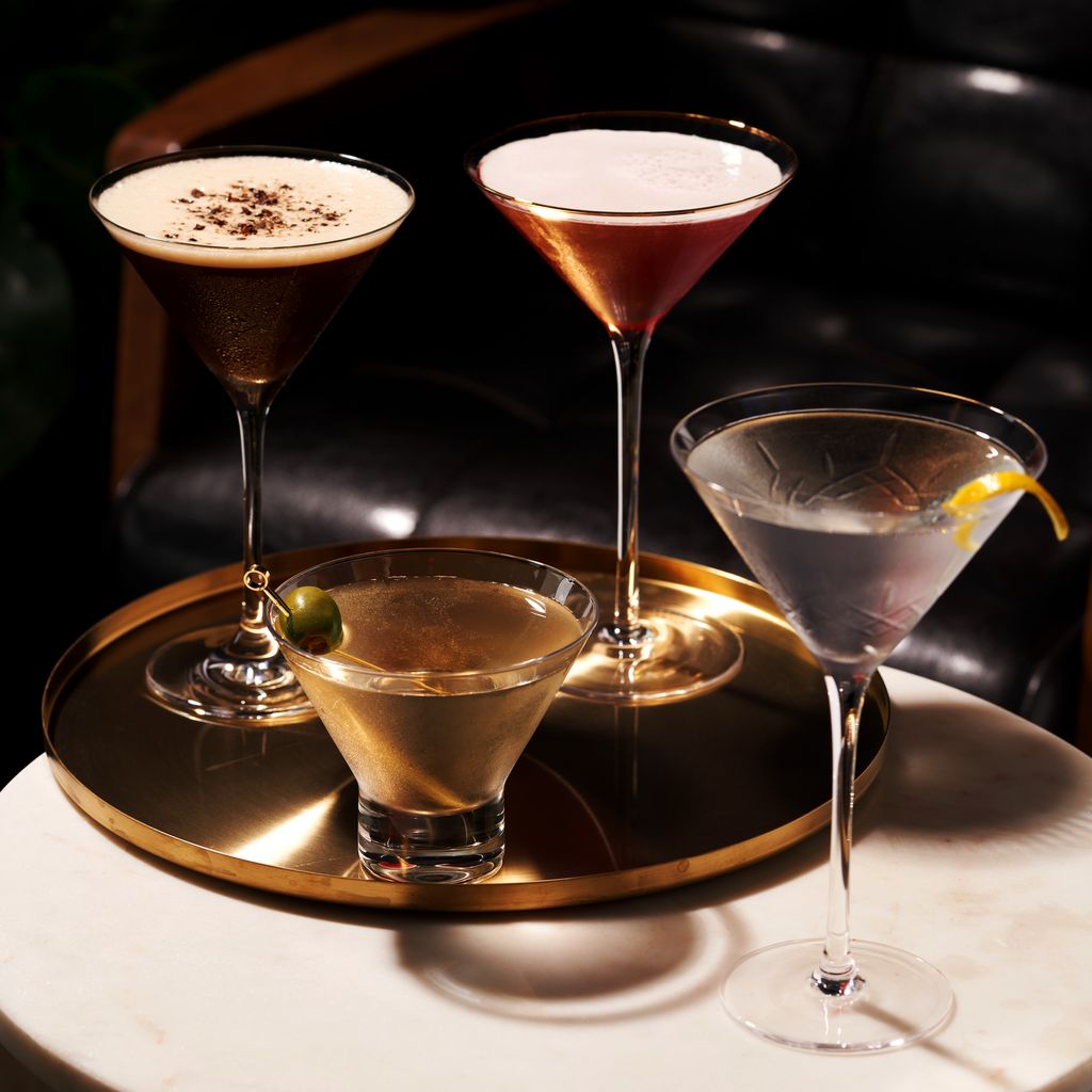 Viski Martiniglas Admiral 27 cl - Cocktailglas Kristall 2-pack
