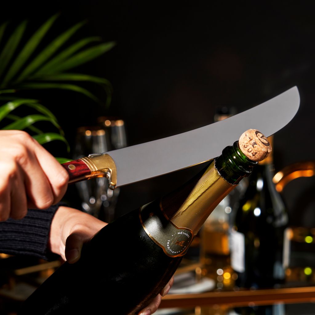 Viski Champagnesabel 42 cm - Sabrage Champagneöppnare Rostfritt Stål
