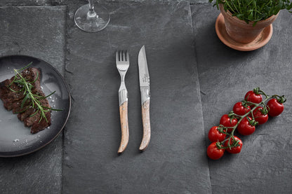 Laguiole By Hâws Steak Fork 6 Pcs Oak