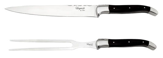 Laguiole By Hâws Carving Knife And Fork 2 Pcs