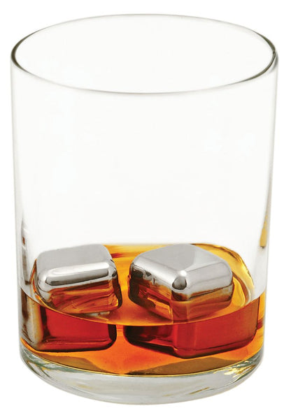 Viski Iskuber Rostfritt Stål 4-pack - Små Whiskykuber