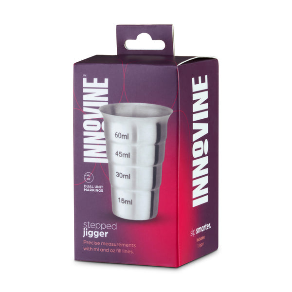 Innovine Jigger Stegad - Måttbägare 15-60 ml Rostfritt Stål | ml / oz