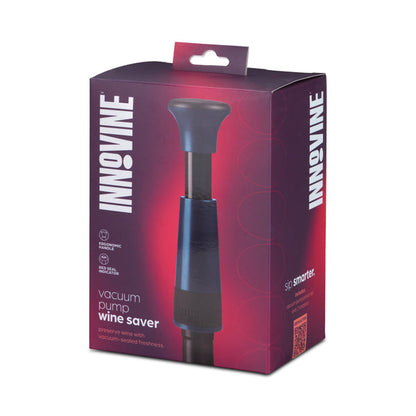 Innovine Vakuumpump Vin Teal - Vinsparare med 2 Korkar