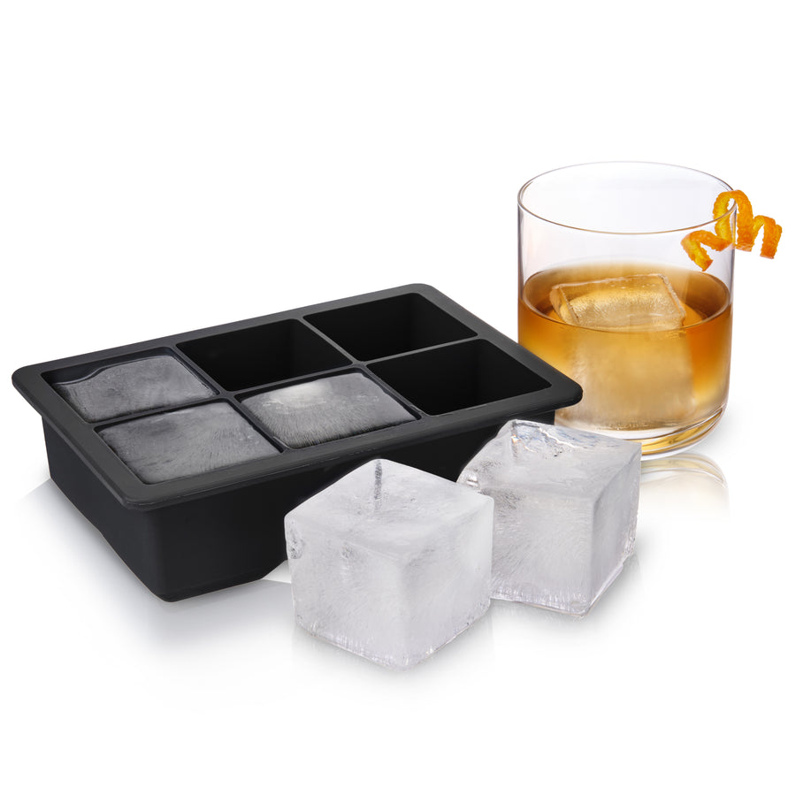 Innovine Isform med Lock - Stora Iskuber Silikon 6-pack